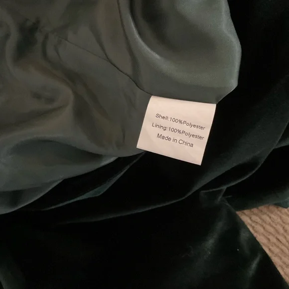 Allegra K emerald green shawl collar blazer. Size Medium - Picture 5 of 6